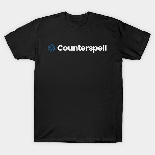 Counterspell RPG Spell - Underdark Mode T-Shirt by correastudio